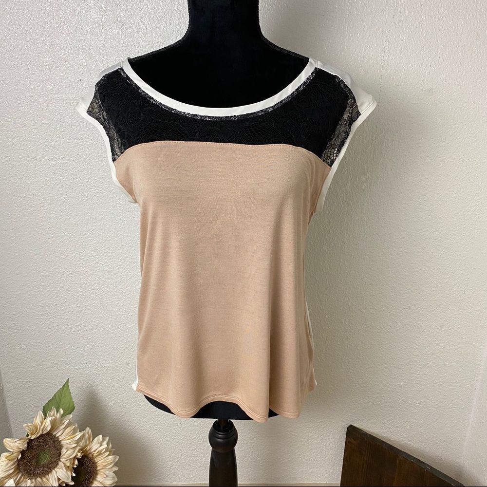 Sleeveless Colorblock EXPRESS Blouse - Med